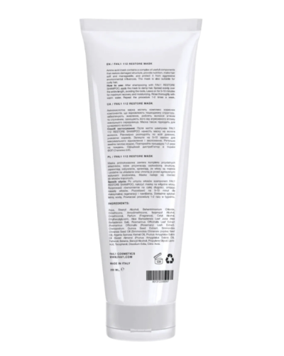 Аминокислотная маска FAV.1 112 RESTORE Mask для мгновенного восстановления волос, 250 мл