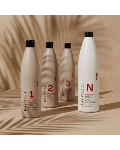 Биозавивка Raywell Wave Tools Lotion 2 Medium для натуральных и окрашенных волос RR541, 500 мл