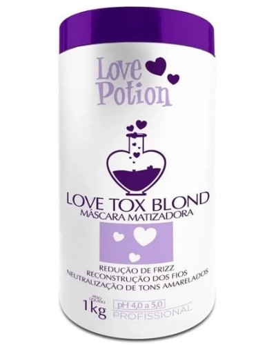 Ботекс для волосся Love Potion Blond Tox Blond матуючий для блондинок, 1000 мл
