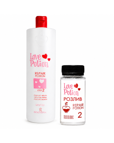 Кератин Love Potion Repair Oleo De Argan, 50 г (разлив)