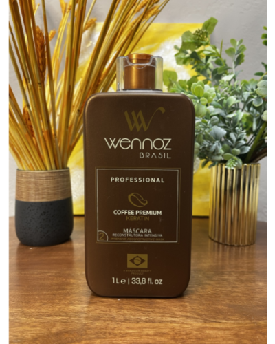 Кератин Wennoz Brasil Coffee Premium Keratin Intensive Reconstructive Mask 100 г (разлив)