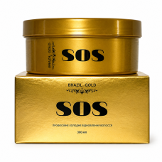 Маска-реконструктор Brazil Gold SOS для восстановления волос, 300 мл
