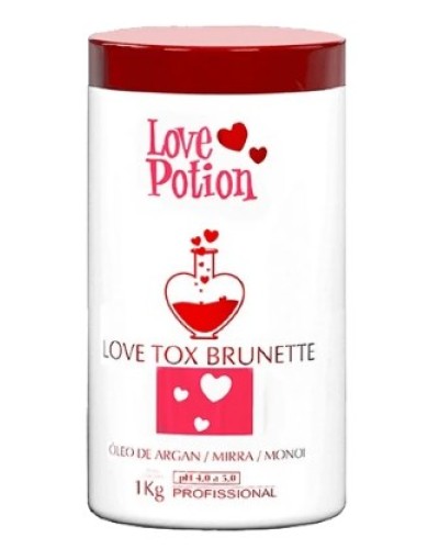 Набір ботексу Love Potion Love Tox Brunette Óleo De Argan, 2х1000 мл