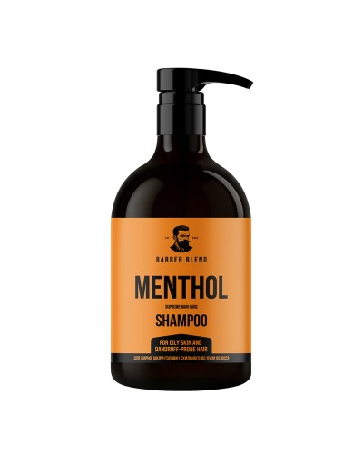 Набор Menthol Barber Blend DUO для жирной кожи головы и волос, склонных к перхоти, 500/300 мл