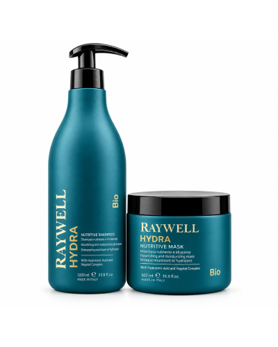 Набор Raywell B.io HYDRA Nutritive DUO шампунь и маска для питания сухих волос, 1000+500 мл