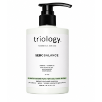Набор TRIO Triology Sebobalance для жирной кожи головы и волос - шампунь, бальзам и маска, 500/330/200 мл