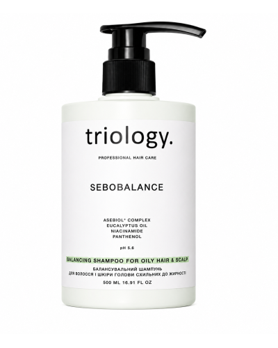 Triology Sebobalance TRIO — профессиональный набор для жирной кожи головы и волос, склонных к быстрому загрязнению