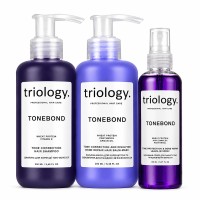 Набор Triology TONEBOND TRIO для коррекции тона и восстановления волос, 250+250+150 мл