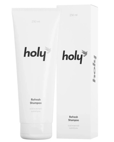 Освежающий шампунь holy refresh shampoo для сухих волос, 250 мл