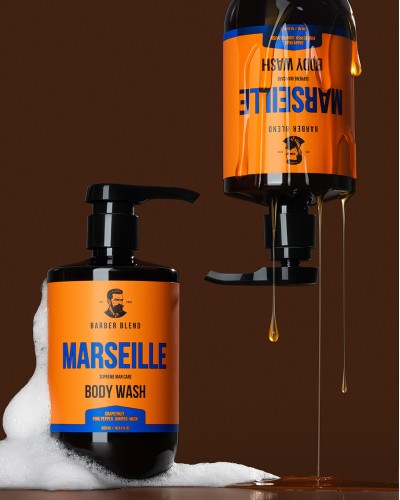 Парфумований гель для душу Marseille Barber Blend, 500 мл