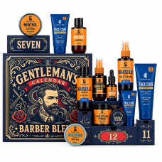 Подарочный мужской набор адвент календарь Gentleman’s Calendar Barber Blend, 12 средств