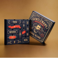 Подарунковий чоловічый набір адвент календар Gentleman’s Calendar Barber Blend, 12 засобів