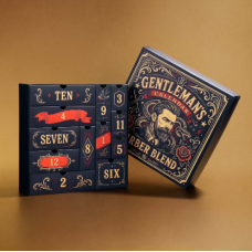 Подарочный мужской набор адвент календарь Gentleman’s Calendar Barber Blend, 12 средств