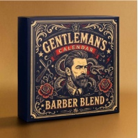 Подарунковий чоловічый набір адвент календар Gentleman’s Calendar Barber Blend, 12 засобів