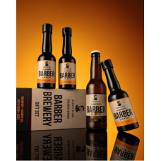 Подарунковий набір BARBER BREWERY для справжніх чоловіків 330/3х230 мл