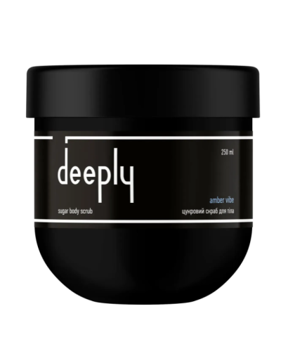 Цукровий скраб для тіла deeply Amber Vibe Sugar Body Scrub, 250 мл