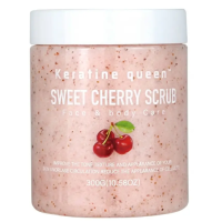 Скраб для тіла з ароматом кави Keratine Queen, 300 мл