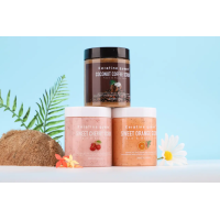 Скраб для тіла з ароматом кави Keratine Queen, 300 мл