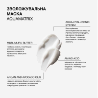 Зволожувальна маска Aquamatrix triology для всіх типів волосся, 330 мл