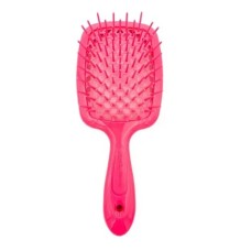 Janeke original Продувний широкий гребінець для укладання волосся та сушіння феном Superbrush, рожевий