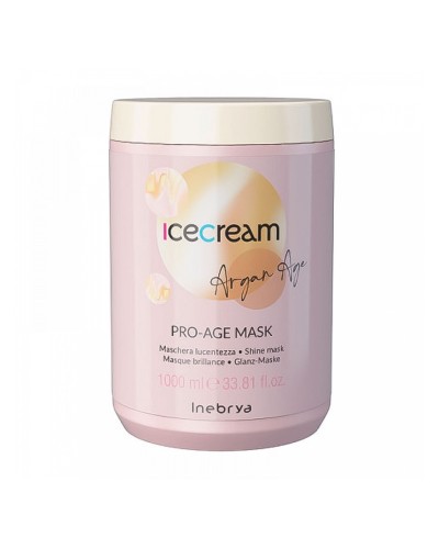 Маска Inebrya Argan Oil Pro-Age Shine Mask з аргановим маслом для фарбованого волосся, 1000 мл