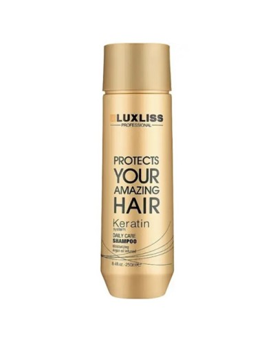 Шампунь c кератином LuxLiss Keratin Smoothing Daily Shampoo 250 мл