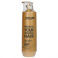 Шампунь c кератином LuxLiss Keratin Smoothing Daily Shampoo 500 мл