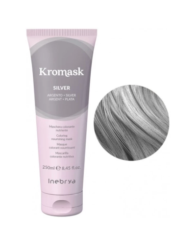 Тонирующая маска для волос Inebrya Kromask, 250 ml Silver Серебро