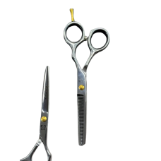 Филировочные ножницы ESTET 5.5 серебряные