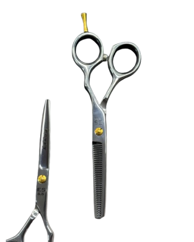 Філірувальні ножиці для стрижки ESTET 5.5 — комфорт і точність у кожному русі