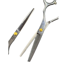 Филировочные ножницы ESTET 5.5 серебряные