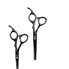 Филировочные ножницы ESTET 5.5 черные