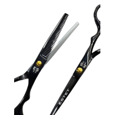 Филировочные ножницы ESTET 5.5 черные