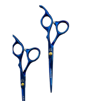 Парикмахерские ножицы для стрижки ESTET синие, 6,0