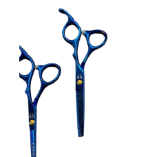 Филировочные ножницы ESTET 5.5 синие