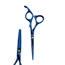 Парикмахерские ножицы для стрижки ESTET синие, 5,5