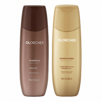 Набор для интенсивного питания и увлажнения волос Olorchee Moisture Care (шампунь + кондиционер), 2×300 мл
