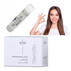 Ампулы Envie Luxury Keratin Lotion для ухода и восстановления поврежденных волос (EN455), 1 ампула 10 мл