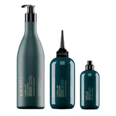 Набір Raywell BIO Lamellar шампунь ламеллярний, вода, спрей для інтенсивного блиску і зволоження волосся, 1000+500+200 мл